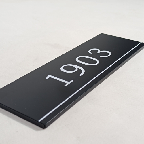 Customize the door plate sign pate