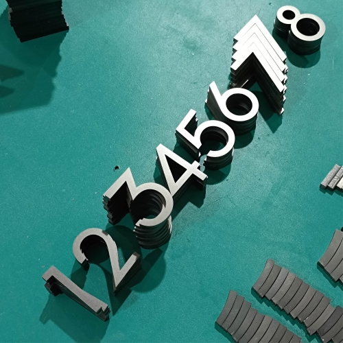 Customize fonts letters sign