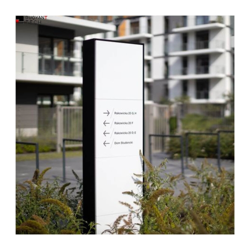 Mass custom manufacturing of a full set of wayfinding system products