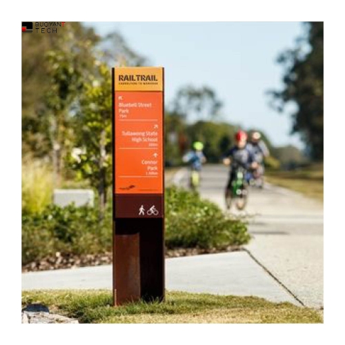 Mass custom manufacturing of a full set of wayfinding system products