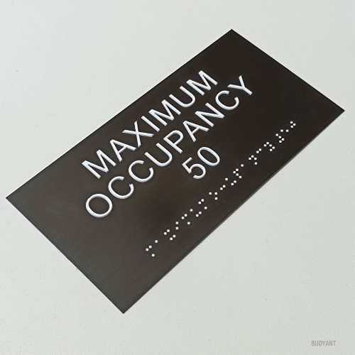 Customize the door plate sign pate ADA s