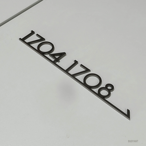 Customize fonts letters or number sign 