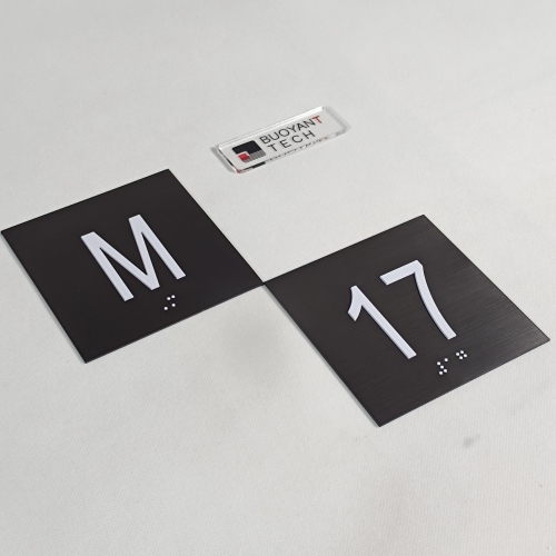 Custom sign Number Plate plaque Hotel Room Brass Stainless Steel Sign Plate