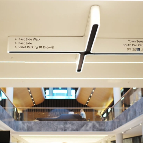 Astland mall wayfinding system design