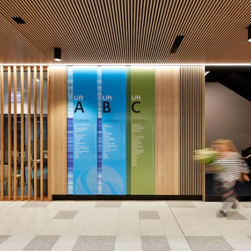 Design of the navigation system of the Northern Beaches Hospital