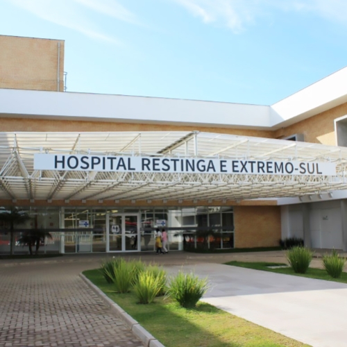 Design of the wayfinding system at the Extreme South Hospital of Restinga