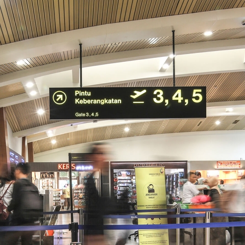 Husein Sastranegara Airport Wayfinding Design