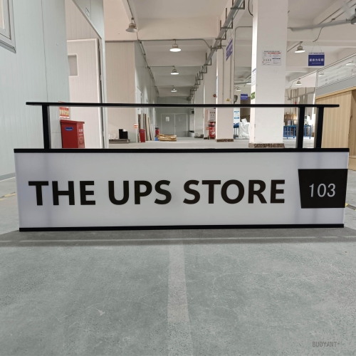 Wayfinding system lightbox(hanging signs) 003