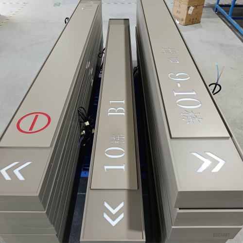 Wayfinding system lightbox(hanging signs) 006