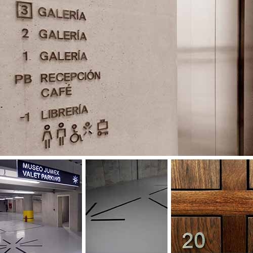 Museo Jumex Wayfinding System 