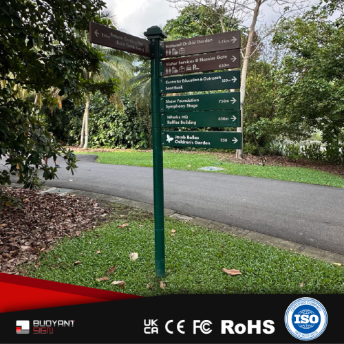 One-pole Exterior Signboard