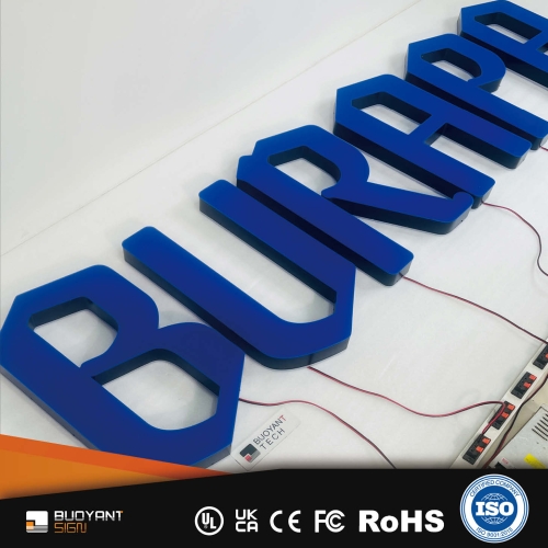 Quality-focused 3D Double-Sided Lit Sign