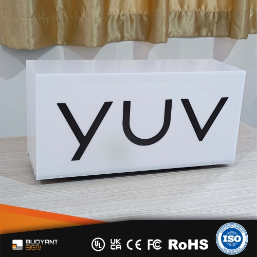 Custom Wall-Mounted Acrylic Light Boxes 