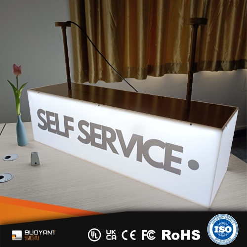 Custom Suspended Acrylic Light Boxes(AAL