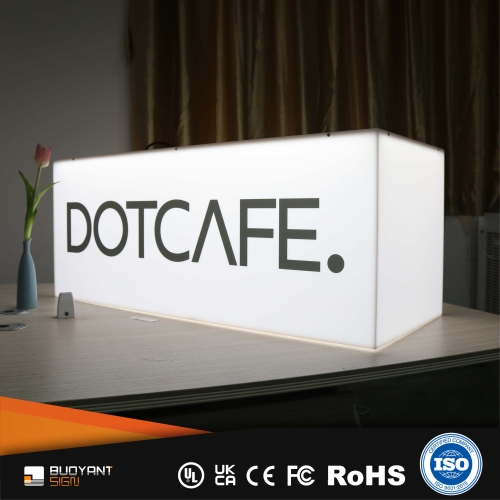 Custom Wall-Mounted Acrylic Light Boxes 