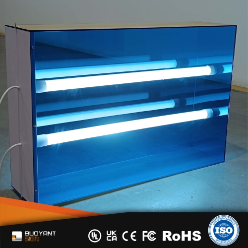 Custom Transparent Acrylic Light Boxes(A