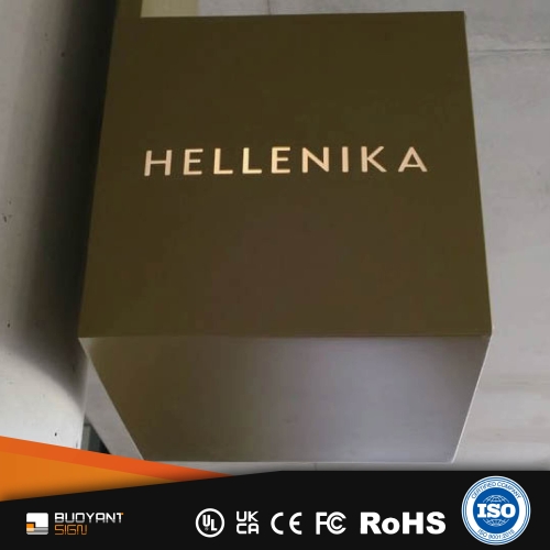Stainless Steel Illuminated Square Blade