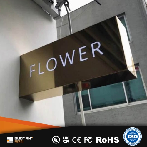Stainless Steel Illuminated Rectangular 