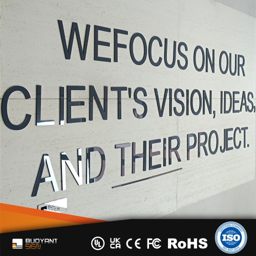 Custom Acrylic Signs for Enterprises: Bo