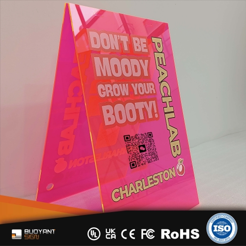 Manufacturer Customizes Acrylic Foldable