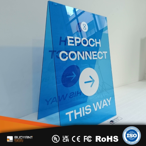 Manufacturer Customizes Acrylic Foldable