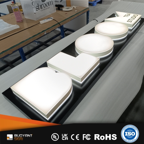 High-Quality Double-Sided Lit Signs with