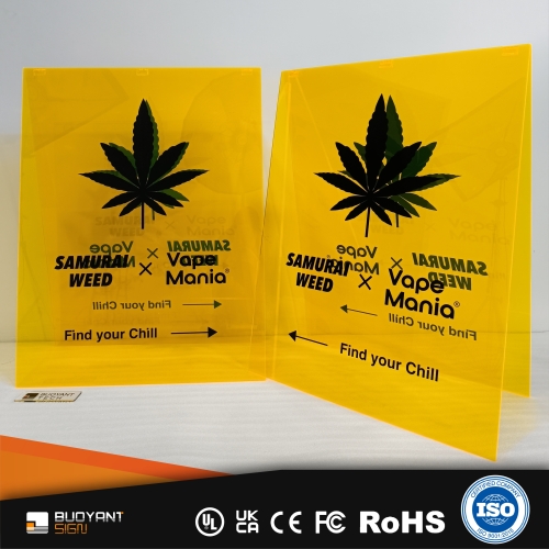 Manufacturer Customizes Acrylic Foldable