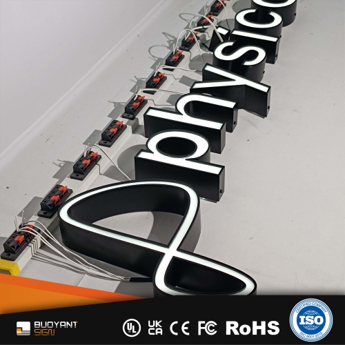Tailored High-Quality Lighted 3D Sign（A3
