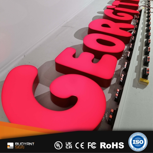 High-Quality 3D Red Sign (Enterprise Nee