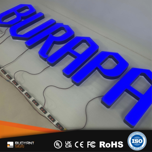 Quality-focused 3D Double-Sided Lit Sign
