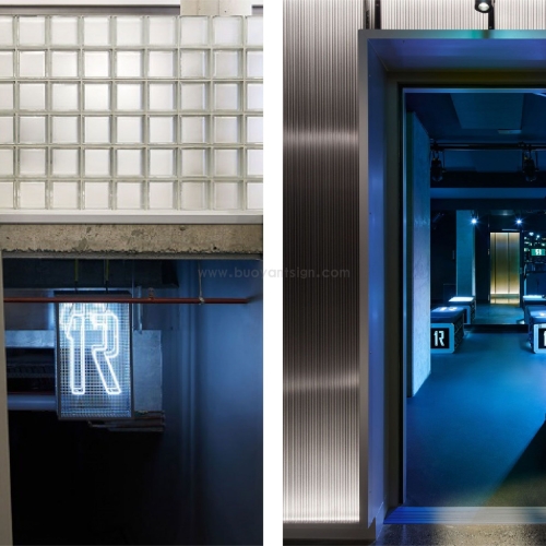 Entertainment Venue Spatial Signage System: Brand Expression of Industrial-Style Trendy Aesthetics