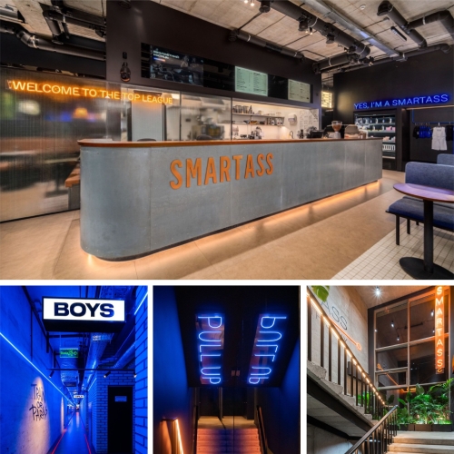 Fitness Club Signage System: B