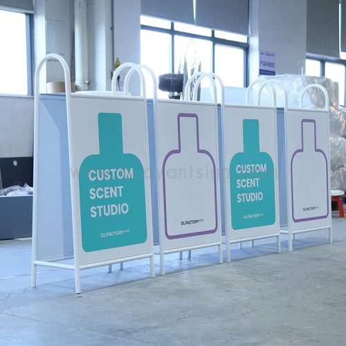 Custom Fixed White A - frame S