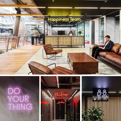 Office Space Scenario Signage 