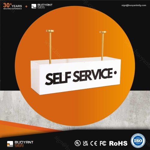 Custom Suspended Acrylic Light Boxes(AAL