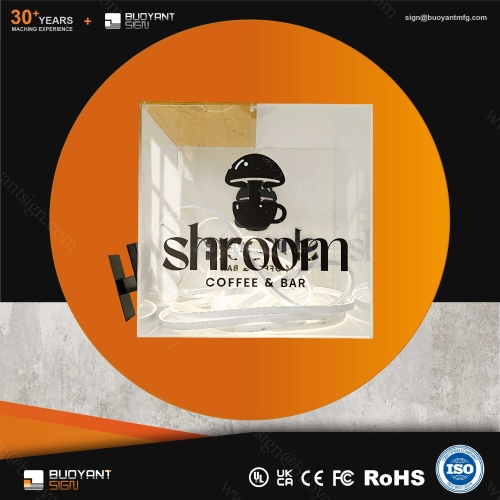 Custom Acrylic Light Boxes with Stainles