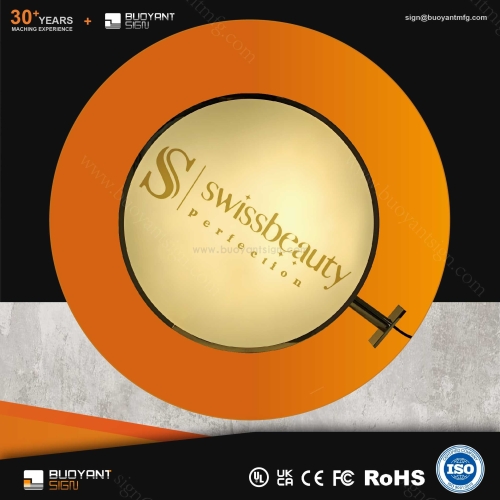 Custom Gold Stainless Steel Light Boxes(