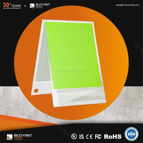 Manufacturer Customizes Acrylic Foldable