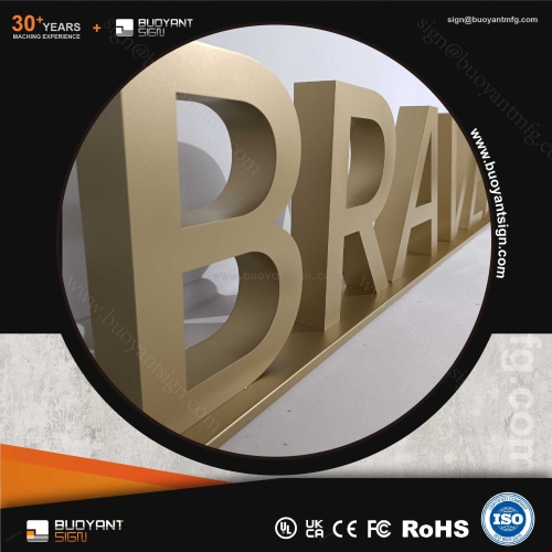 Professionally Custom Premium Gold Metal