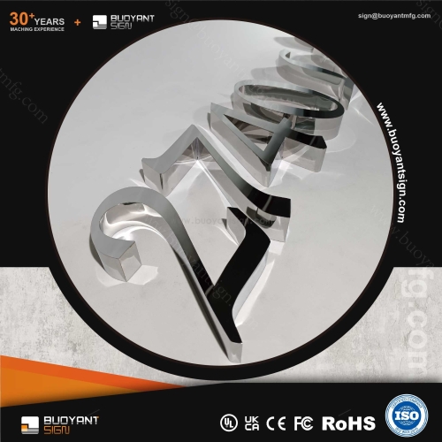 Elegant Premium Silver Mirror Stainless 