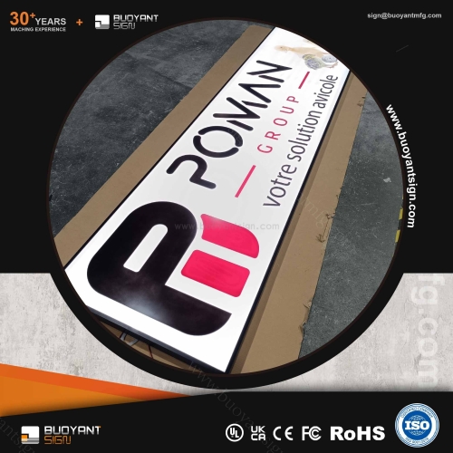 Rectangular Acrylic 3D Lighted Sign（A3DI