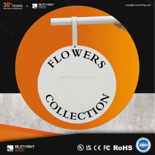 Custom Round Blade Signs