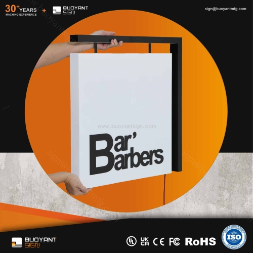 Stainless Steel Illuminated Square Blade