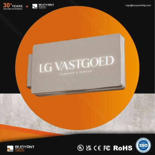 Stainless Steel Illuminated Rectangular 