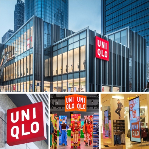 Brand clothing store advertisi